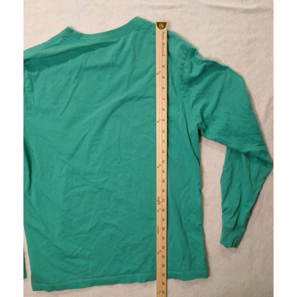 Nike The Nike Tee Just Do It Long Sleeve Green T-Shirt Mens - Picture 6 of 9